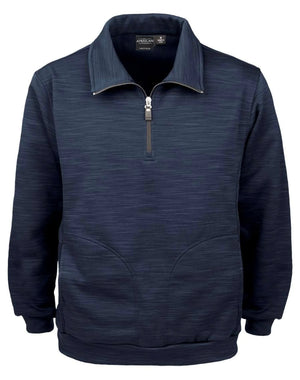 All American Clothing Co. - Men's 1/4 Zip Jacket Tiger Stripe Fleece Akwa