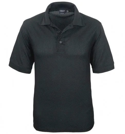 All American Clothing Co. - Men's Basket Weave Polo Akwa