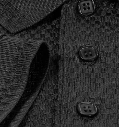 All American Clothing Co. - Men's Basket Weave Polo Akwa