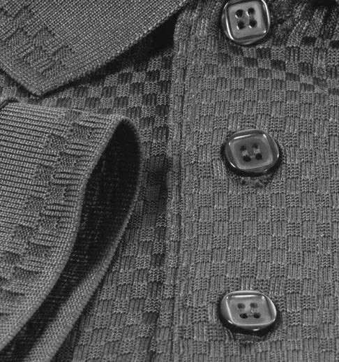 All American Clothing Co. - Men's Basket Weave Polo Akwa