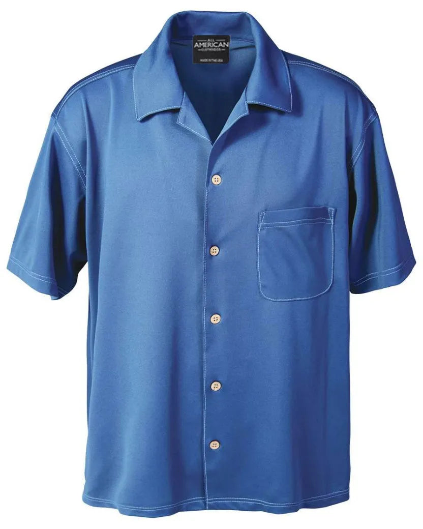 All American Clothing Co. - Men's Dry Wicking Camp Shirt Akwa