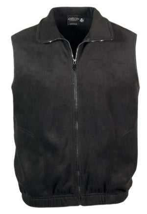 All American Clothing Co. - Men's Full Zip Fleece Vest Akwa