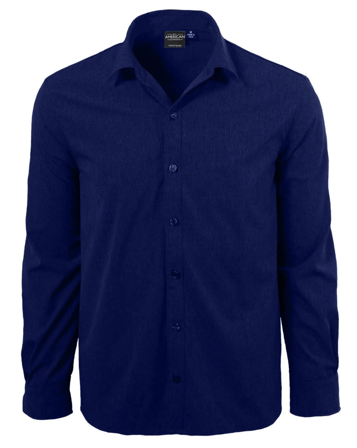 Men's Long Sleeve Dress Shirt | Made in USA - All American Clothing Co Men's Long Sleeve Dress Shirt | Made in USA - All American Clothing Co