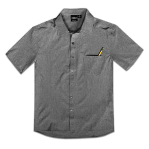 All American Clothing Co. - Men's Short Sleeve Dress Shirt with Pocket Akwa