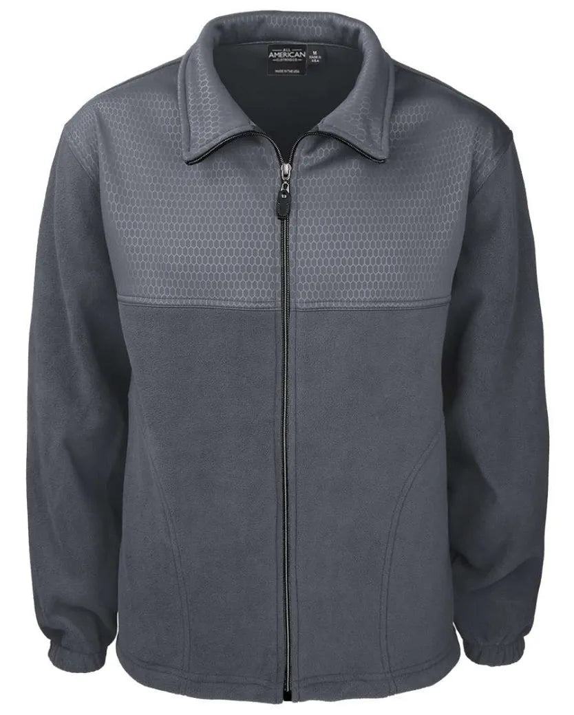 All American Clothing Co. - Men's Soft Shell Fleece Jacket Akwa