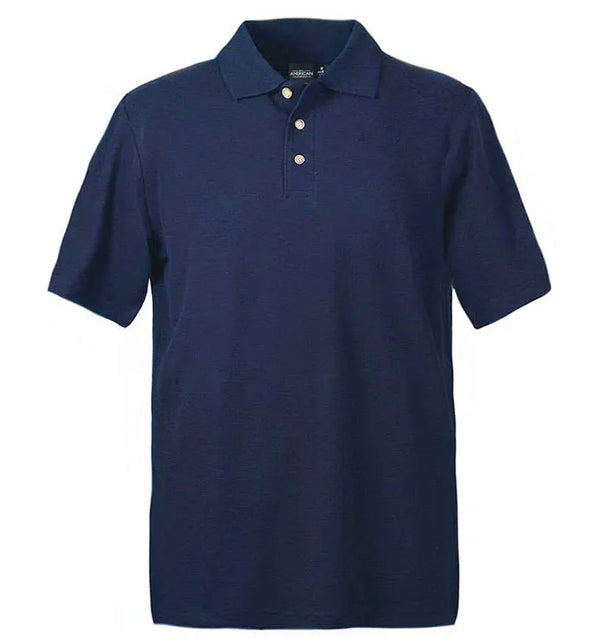 All American Clothing Pique Cotton Polo - All American Clothing Co