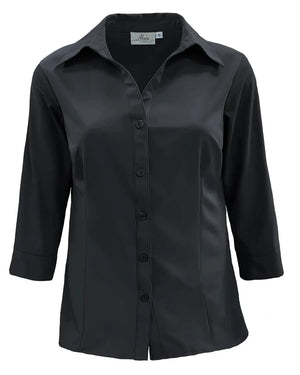 All American Clothing Co. - Women's 3/4 Sleeve Dress Shirt Akwa