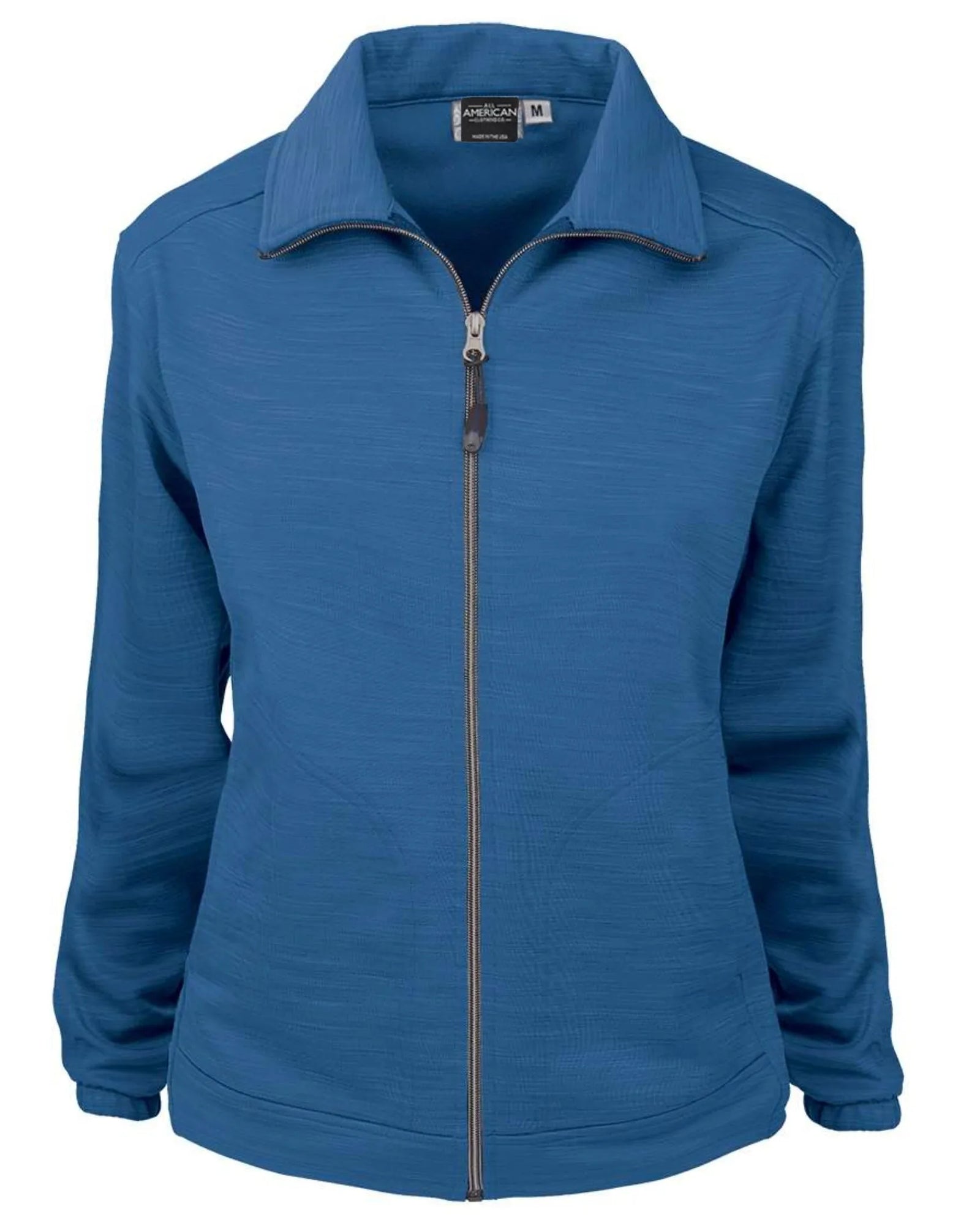 thumbnail image 2 of G5 Apparel Ladies Full Zip Fleece Jacket With Zipped Pockets – Warm Polyester Top, Regular Size 2 of 4