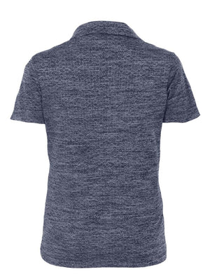 All American Clothing Co. - Women's Honeycomb Jacquard Polo Akwa