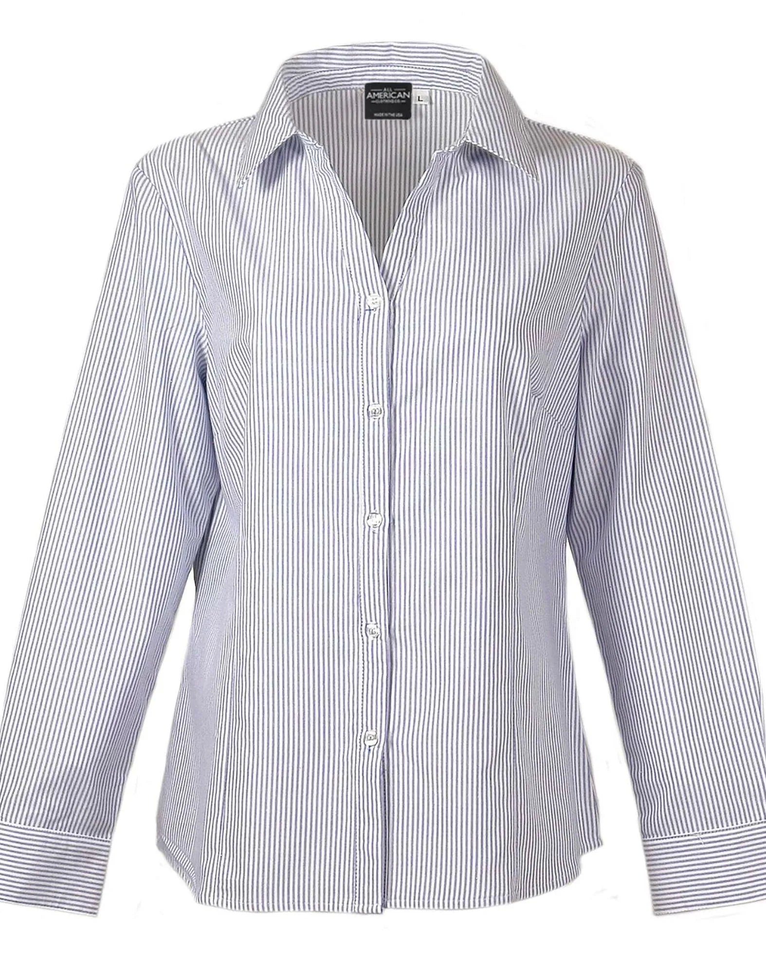 button down dress shirts women's All American Clothing Co front closure Women's Button Down Dress Shirts