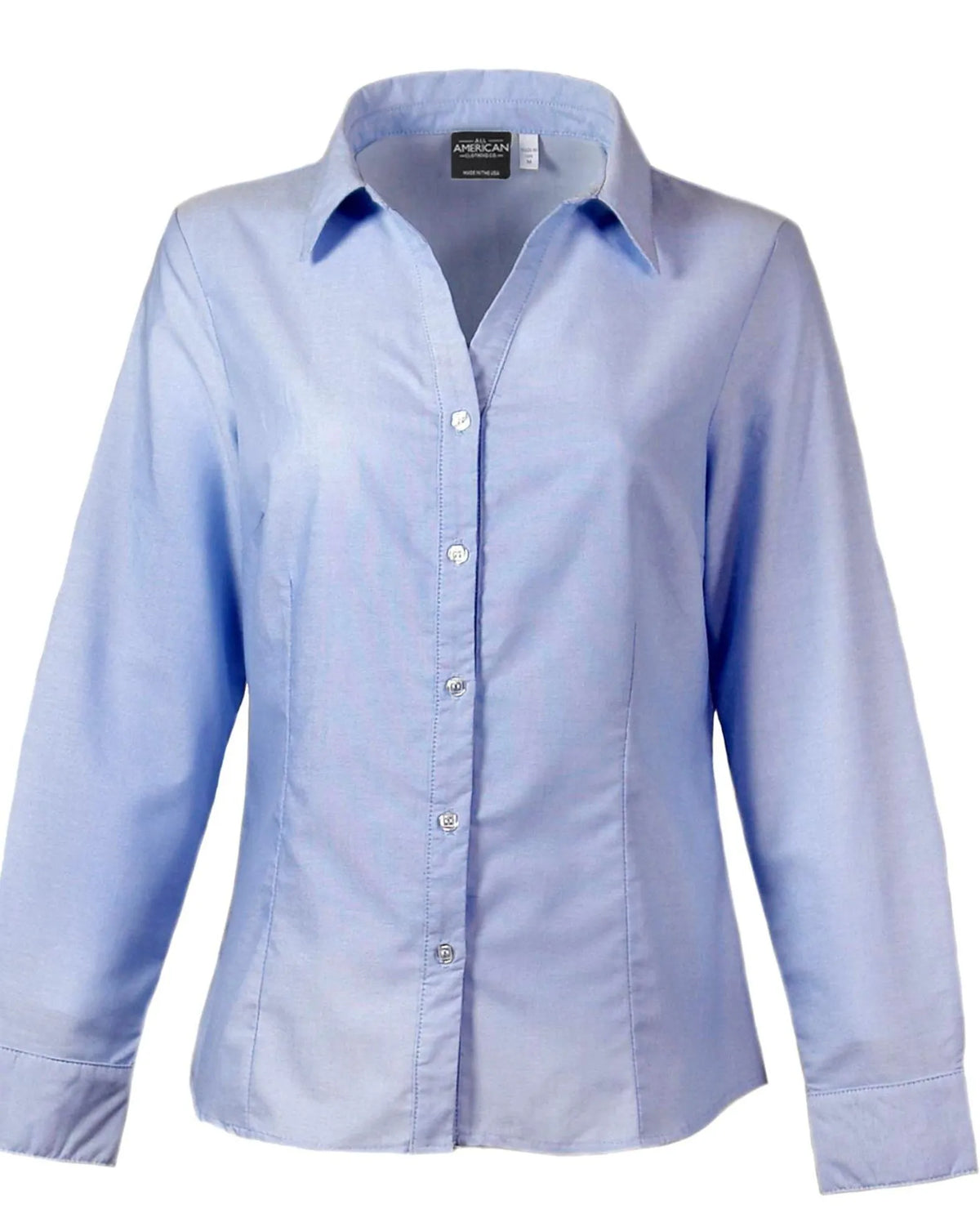 All American Clothing Co. - Women's Oxford Dress Shirt XL / White All American Clothing Co. - Women's Oxford Dress Shirt XL / White