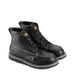 American Heritage Midnight Series 6" Black Moc Toe Thorogood