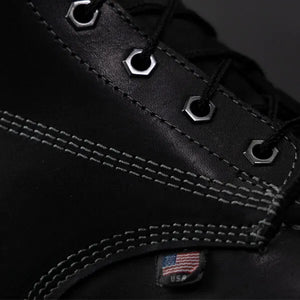 American Heritage Midnight Series 6" Black Moc Toe Thorogood