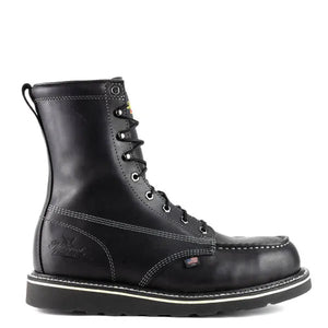 American Heritage Midnight Series 8" Black Moc Safety Toe Thorogood