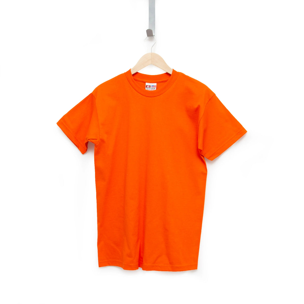 Bold Colored Heavyweight 100% Cotton T-Shirt - Made in USA Bayside