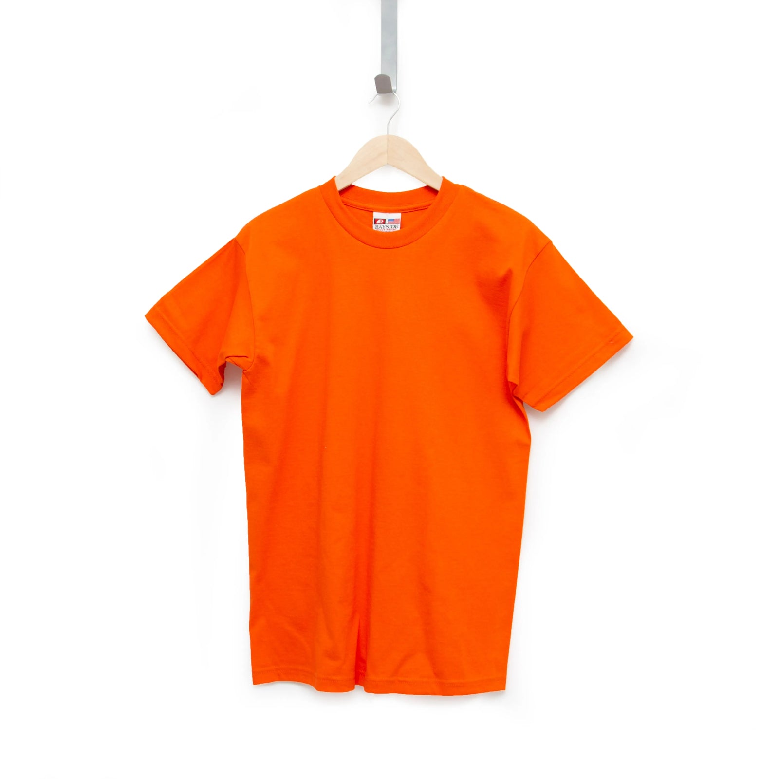 Bold Colored Heavyweight 100% Cotton T-Shirt - Made in USA Bayside