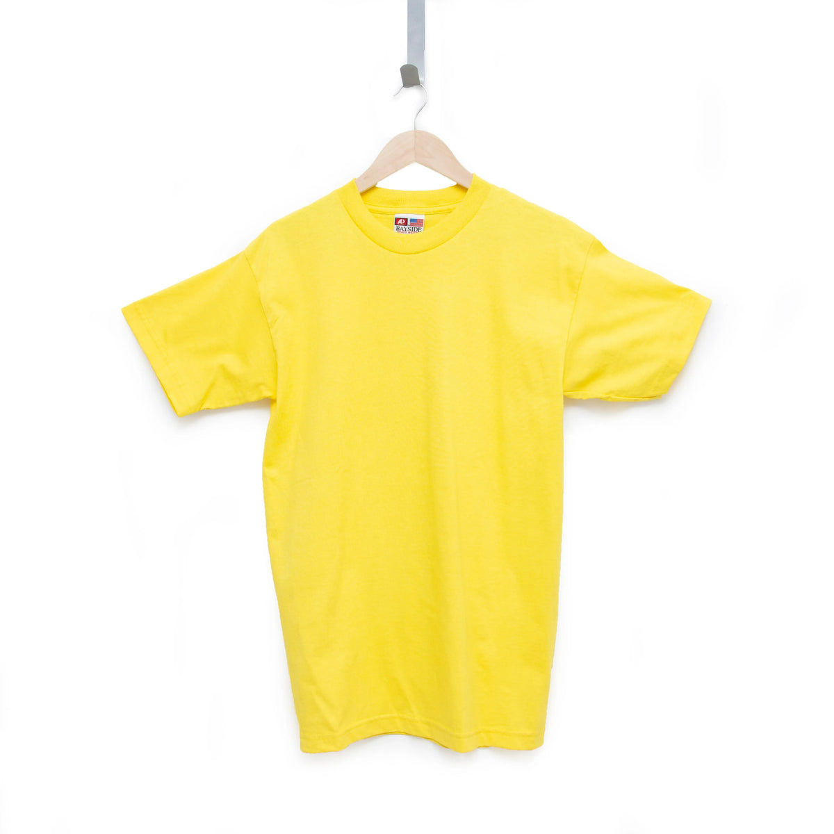 Bold Colored Heavyweight 100% Cotton T-Shirt - Made in USA Bayside