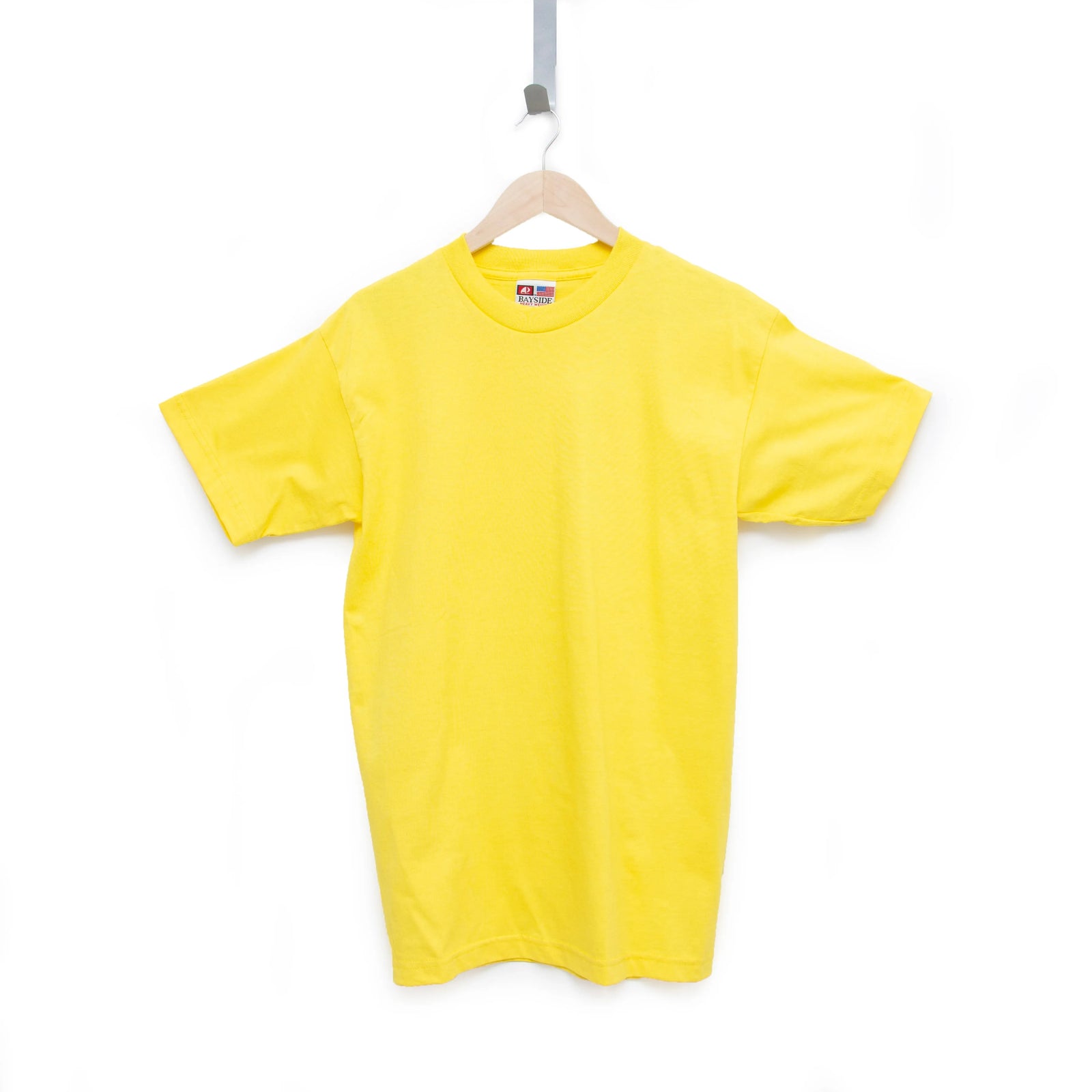 Bold Colored Heavyweight 100% Cotton T-Shirt - Made in USA Bayside