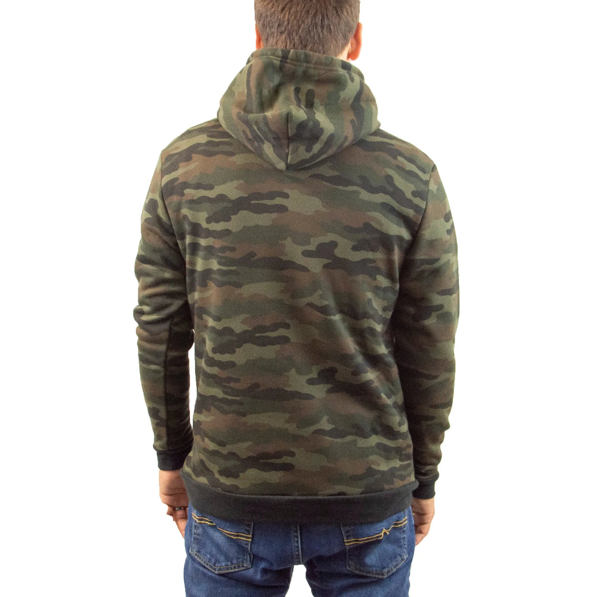 Camo Fleece Pullover Hoodie L for unisex | [ adult ]