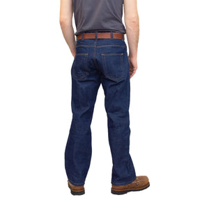Discontinued Sizes - AA701D - Men's Boot Cut Jean with Gusset - Dark Stonewash All American Clothing Co.
