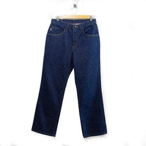 Discontinued Sizes - AA701D - Men's Boot Cut Jean with Gusset - Dark Stonewash All American Clothing Co.