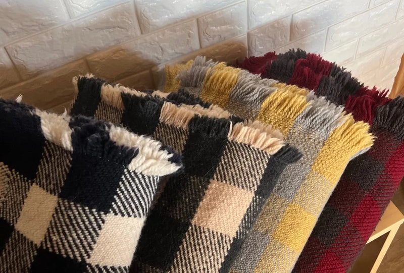 Farmhouse Collection - Buffalo Check Throw | All American Clothing ...