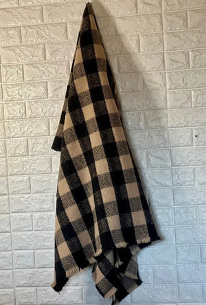 Farmhouse Collection - Buffalo Check Throw All American Clothing Co