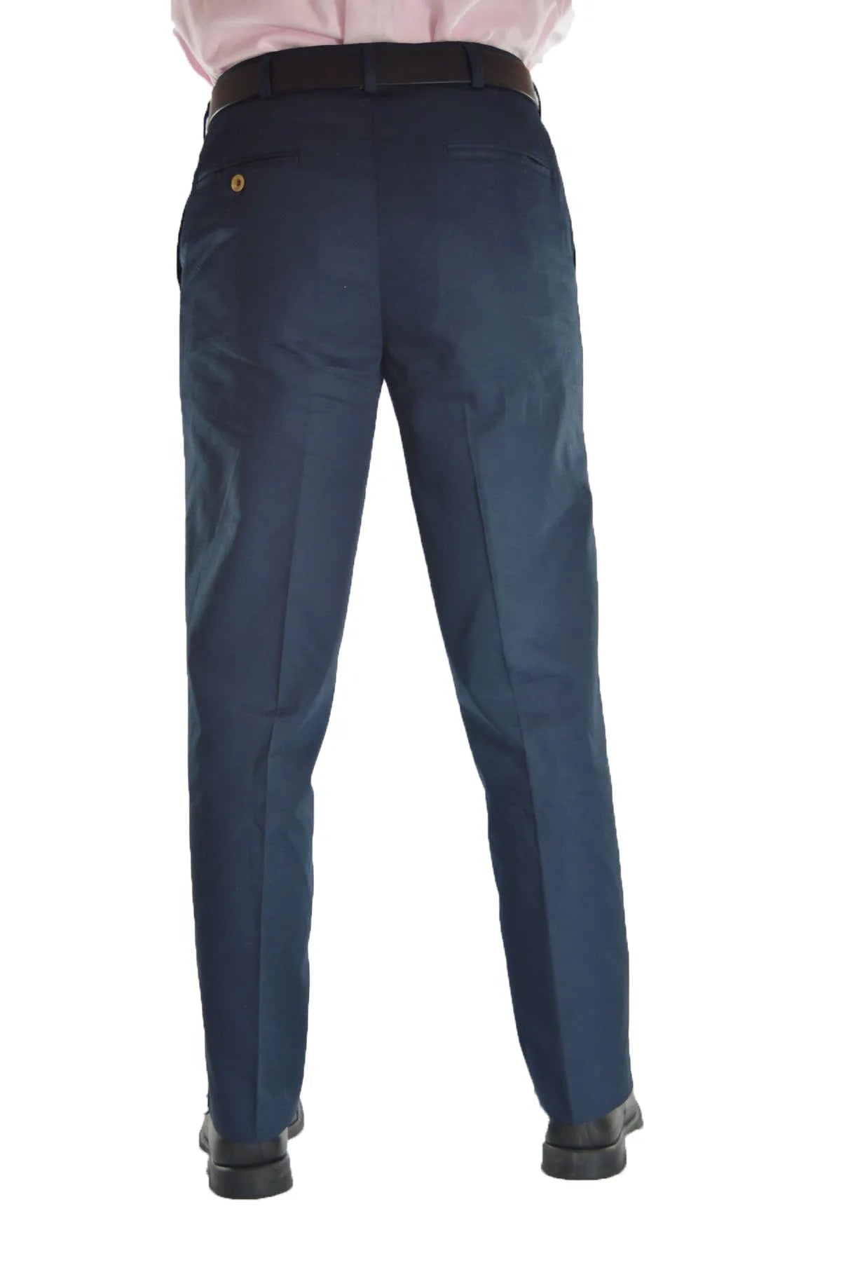 Navy Georgia Cotton Gabardine Pants - All American Clothing Co.