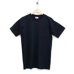 Heavyweight 100% Cotton T-Shirts with Pocket - Made in USA Bayside