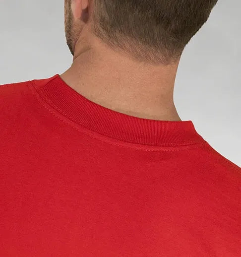 Heavyweight 100% Cotton T-Shirts with Pocket - Made in USA Bayside