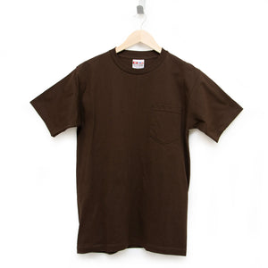 Heavyweight 100% Cotton T-Shirts with Pocket - Made in USA Bayside