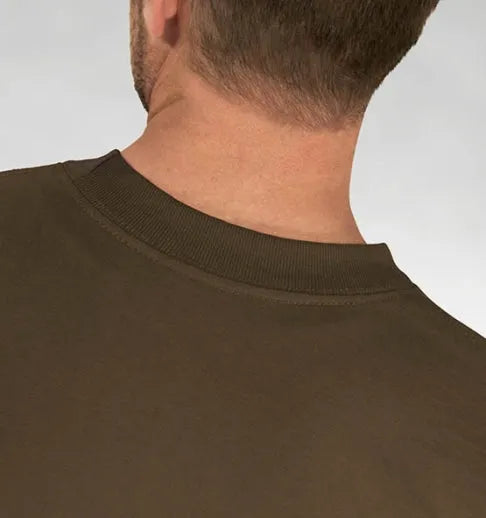 Heavyweight 100% Cotton T-Shirts with Pocket - Made in USA Bayside