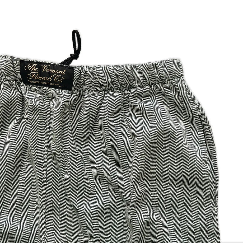 Herringbone Flannel Lounge Pants Vermont Flannel