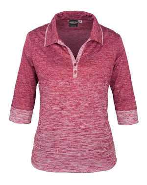Ladies 3/4 Sleeve Ombre Shirt Akwa