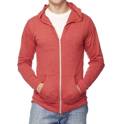 Lightweight Zip Up Hoodie for Sale S / Black for unisex | [ adult ]