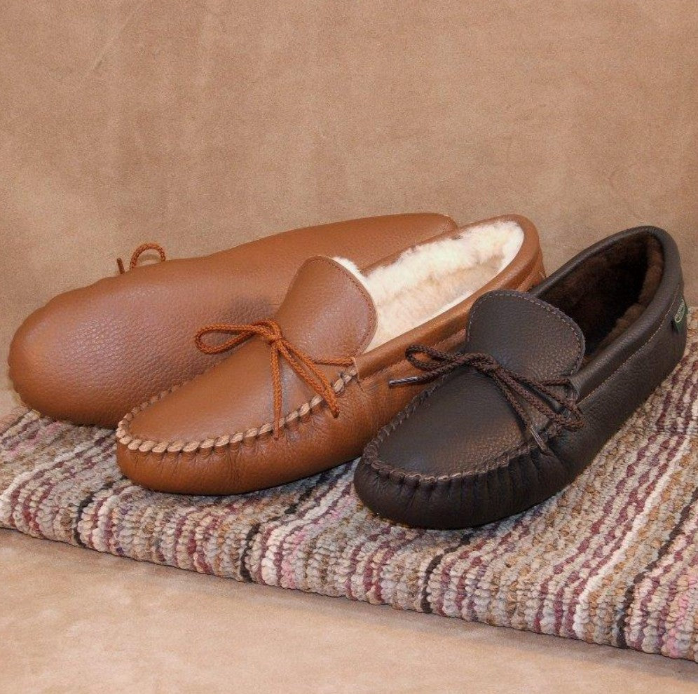 Men's Softsole Sheepskin Slippers Footskins