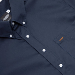 Navy Blue Short Sleeve Button Up Shirt Ruddock