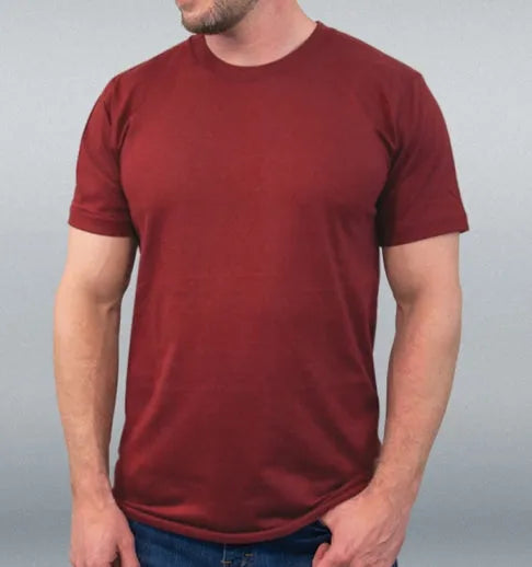 Premium Fine Jersey 100% Cotton T-Shirt Royal Apparel