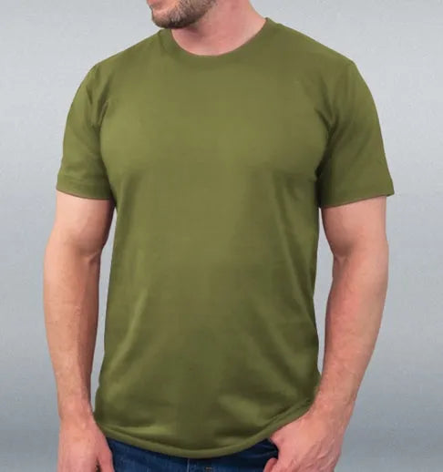 Premium Fine Jersey 100% Cotton T-Shirt Royal Apparel