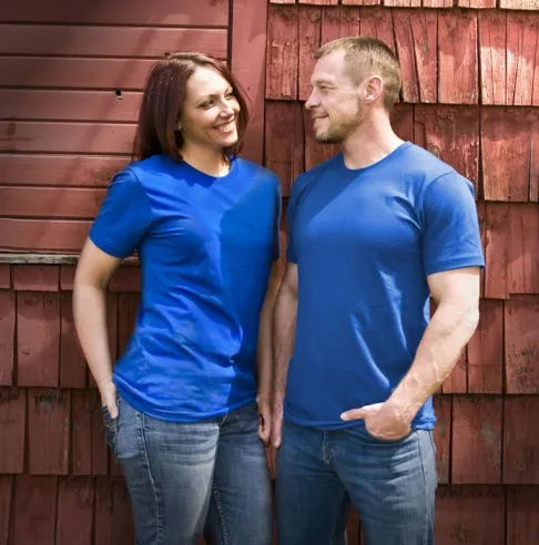 Premium Fine Jersey 100% Cotton T-Shirt Royal Apparel