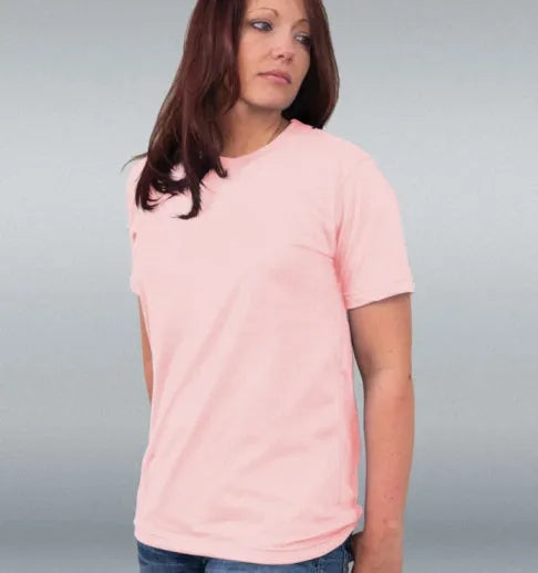 65% Polyester  35% Cotton Raglan T-shirt-Pink – Camellia City Blanks &  Smocks