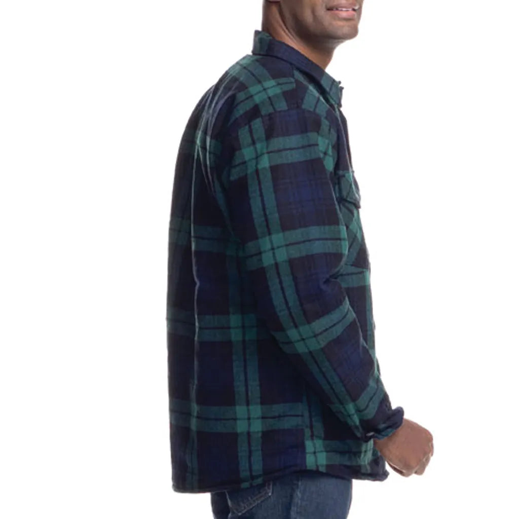 【値下げ！】Bott / Quilted Flannel Shirt / XL Quilted Flannel Button Up Jacket – WrenchWorkz