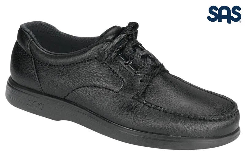 SAS Men's Black Bout Time Lace Up Loafer San Antonio Shoes
