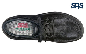 SAS Men's Black Bout Time Lace Up Loafer San Antonio Shoes