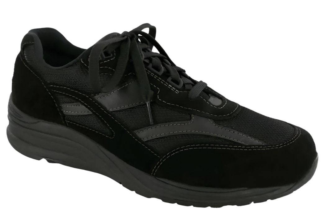 SAS Men's Black Journey Mesh Lace Up Sneaker San Antonio Shoes