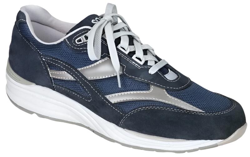 SAS Men's Blue Journey Mesh Lace Up Sneaker San Antonio Shoes