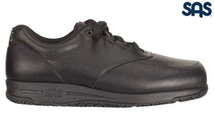 SAS Mens Black Guardian Slip-Resistant Lace Up Shoe San Antonio Shoes