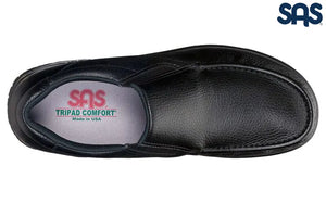 SAS Mens Black Navigator Non Slip Loafer San Antonio Shoes