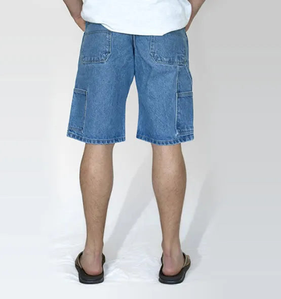 SECONDS - SECAA201 - All American Men's Carpenter Jean Short - Made in USA All American Clothing Co.