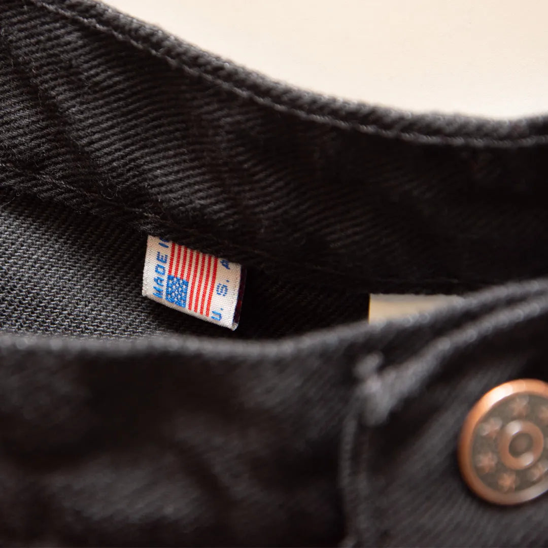 SECONDS - SECAADSK - Women's Black Denim Skirt All American Clothing Co.